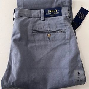 Polo Ralph Lauren Men’s Classic Fit Flat Front Chino Pants 38W 32L
